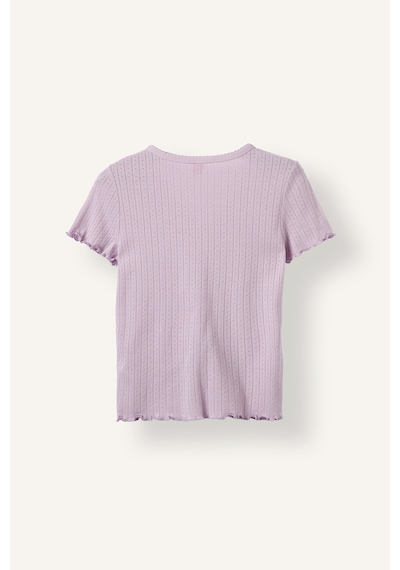 Defacto Regular Fıt Kısa Kollu 2li Pijama Takım I3482ax26aupr336 Mor-pr336