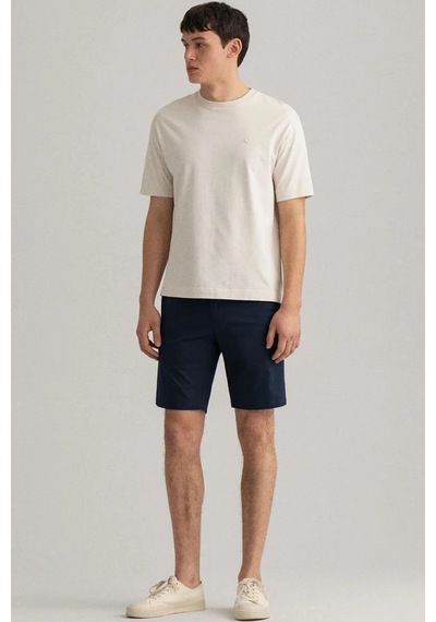 Gant Men's Slim Fit Woven Bermuda Navy Shorts Erkek Dokuma Bermuda Şort Lacivert