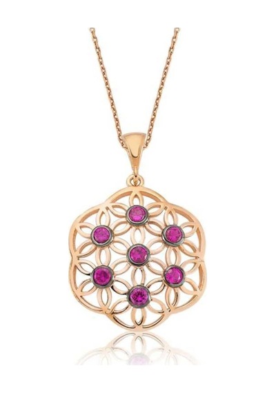 Gümüş Pembe Yaşam Çiçeği Kadın Kolye (551163401) Gümüş Pembe Yaşam Çiçeği Kadın Kolye (551163401)
