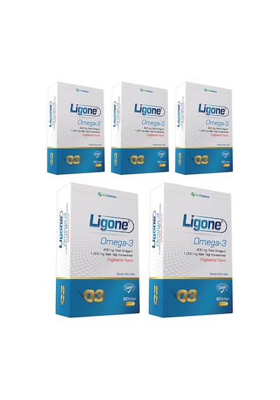 Ligone Omega-3 Softjel 5X