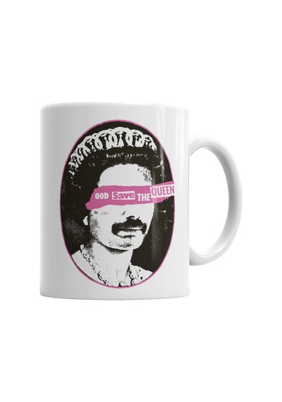 God Save The Queen Kupa Bardak Porselen Karışık