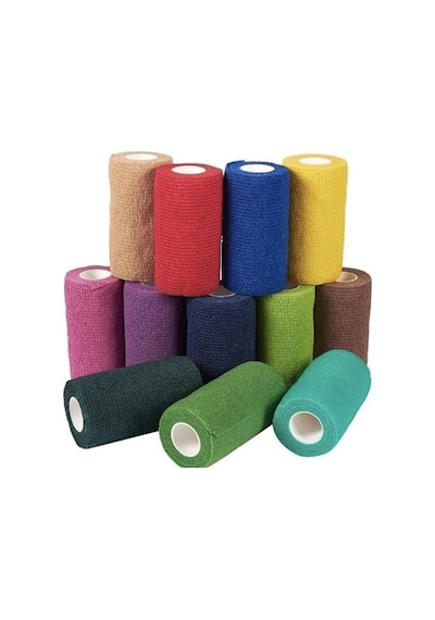 Elastik Yapışkanlı Bandaj 10 CM x 4.5 M Siyah