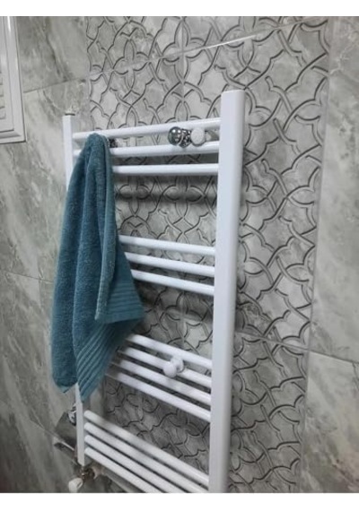 Havlupan Radyatör Askısı, Banyo Askısı, Bornoz Askısı, Kolay Kurulum, Havlu Kıyafet Askısı, Banyo Kurutmalık Krom 12 Izgara