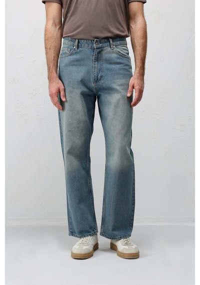 Antioch Baggy Fit Erkek Jean Yeşil