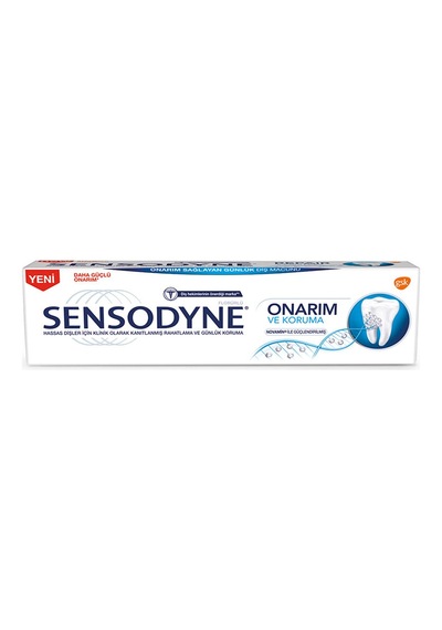 3 Adet Sensodyne Diş Macunu 75ml Onarım Ve Koruma