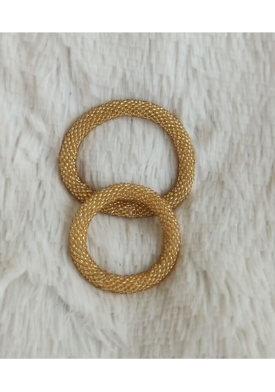Şık Tasarım Parlak Anne Kız Boncuk Bileklik Seti Gold S Çok Renkli