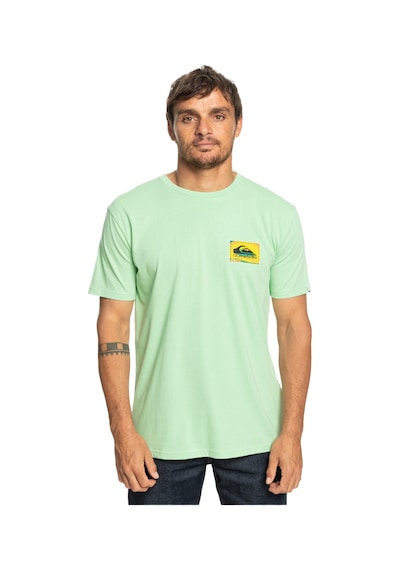 Quiksilver Eqyzt07229 Colourflow M Tees Erkek Tişört 001 Yeşil