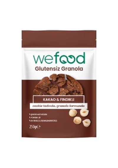 4 Adet Wefood Glutensiz Granola Kakao&fındık 250 G