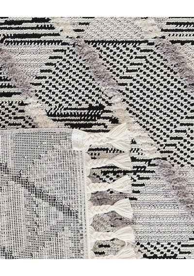 Madame Coco Coleus Halı - Gri - 80x300 Cm 8684427022481 Gri