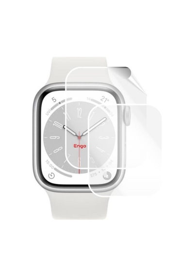 Apple Uyumlu  Watch 8 41 Mm Ekran Koruyucu Şeffaf Esnek Tpu Film 2 Adet