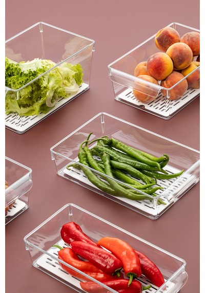 Frostybox Kapaklı Buzdolabı Ve Dolap İçi Düzenleyici Organizer 1 Adet Diğer