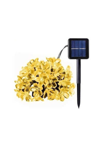 Hubrendy Emin Solar 5m 50 Led Papatya Gün Işığı 8 Fonksiyonlu