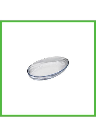 Vaveni Oval Borcam Tepsı 1 Adet Arz Çok Renkli