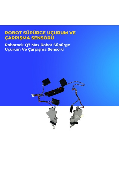 Roborock Q7 Max Robot Süpürge Uçurum Ve Çarpışma Sensörü