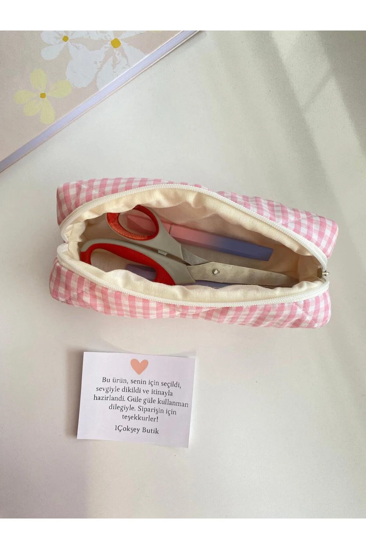 Pembe Pötikare Kapitone Kalemlik Astar Lı, Puf Puf Yumuşacık, Geniş Hacimli 1. Sınıf Kalite 124-Pembe