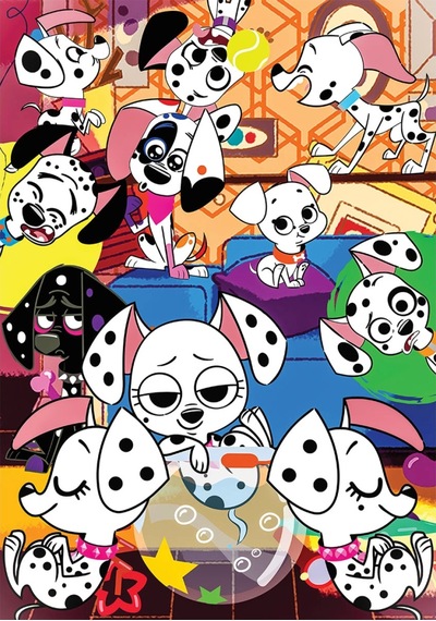 Nessiworld 101 Dalmatian 50 Parça Puzzle
