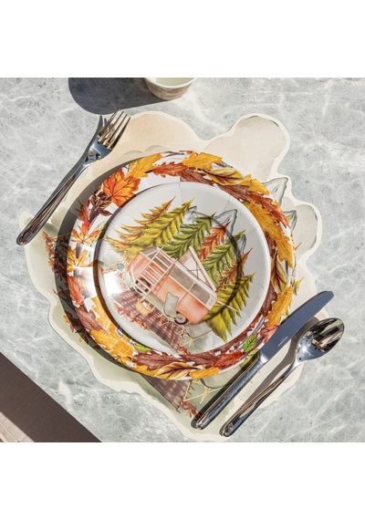 Hippi Kağıt Amerikan Servis 38x39 Cm 12'li Paket Beyaz