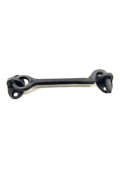 Antika Tarz Dekoratif Pirinç Çengeli - 13cm, Oksit Diğer
