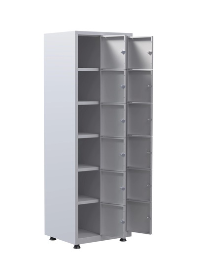 Soyunma Dolabı 12 Kişilik Metal Dolap Çok Renkli