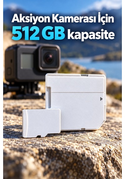 Hafıza Kartı 512 Gb Ve Sd Adaptör Seti