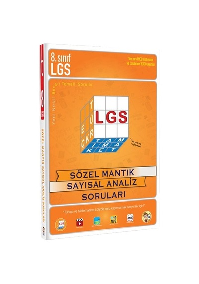 8.Sınıf LGS Sözel Mantık Sayısal Analiz Soruları- Tonguç Akademi