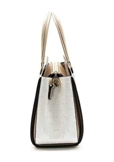 Silver Polo Sp1136 Kadın El Çantası Logolu Sedef-s.nut