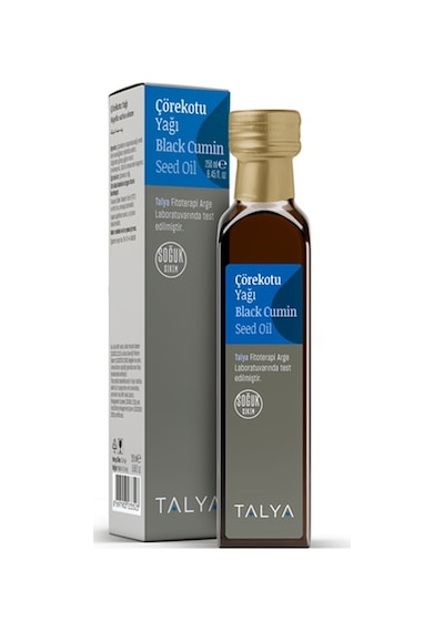 Talya Soğuk Sıkım %100 Saf ve Doğal Çörekotu Yağı 250 ML