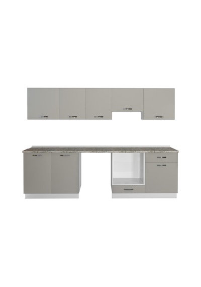 Decoraktiv Elite 280 Ankastre Fırın Modüllü Mdf Hazır Mutfak Dolabı - Tezgah Dahil - Kumtaşı Kum Beji Decoraktiv Elite 280 Ankastre Fırın Modüllü Mdf Hazır Mutfak Dolabı - Tezgah Dahil - Kumtaşı Kum Beji