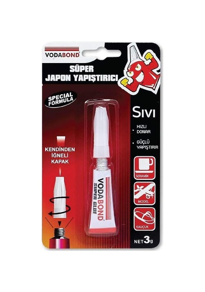 53.05.002 Yapıştırıcı, 3g, Şeffaf