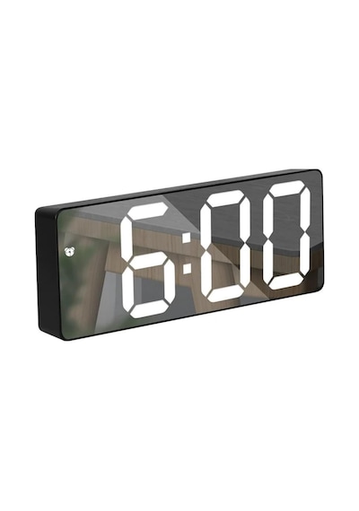Dijital Masa Saati Alarm Erteleme, Gece Modu Ve Ses Kontrollü Akıllı Led Saat Diğer