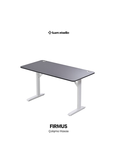 Firmus Dayanıklı Çalışma Masası - 140x70 - Antrasit