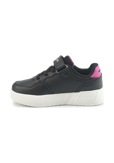 U.s. Polo Assn. Uttes Jr 5pr Siyah Kız Çocuk Sneaker Siyah-fusya