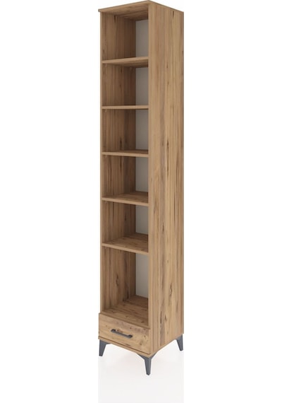Hyperion Dolap 6 Raflı Tek Çekmeceli 44x44x243 Çam-çam Çam Hyperion Dolap 6 Raflı Tek Çekmeceli 44x44x243 Çam-çam Çam