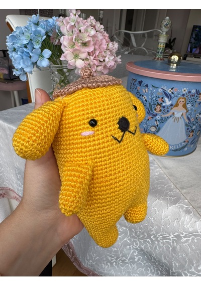 Amigurumi Pompompurın Oyuncak 16 Cm