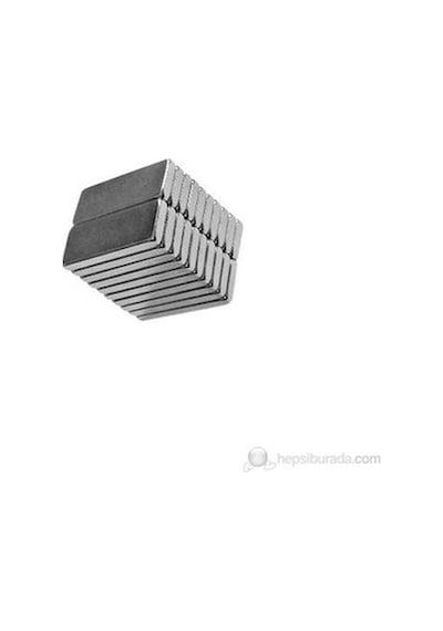 20 X 8 X 2 Mm Köşeli Neodyum Mıknatıs - 20 Adet