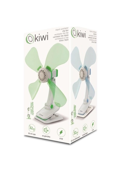 Ayrex Kiwi Kfan 7604 Masaüstü Mini Vantilatör Yeşil