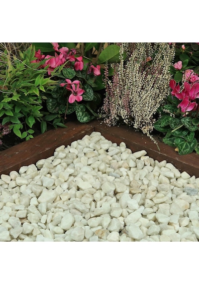 DOLOMİT TAŞI BEYAZ 4-6 cm 5 KG DOĞAL DEKORASYON TAŞI