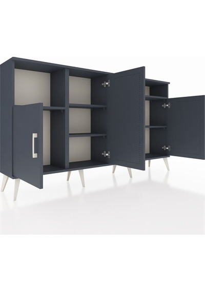 Arges Konsol 5 Raflı 4 Kapaklı 176x30x99 Antrasit-antrasit Antrasit - Antrasit Arges Konsol 5 Raflı 4 Kapaklı 176x30x99 Antrasit-antrasit Antrasit - Antrasit