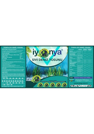 İyonya Sıvı Deniz Yosunu 10 Lt 10 L