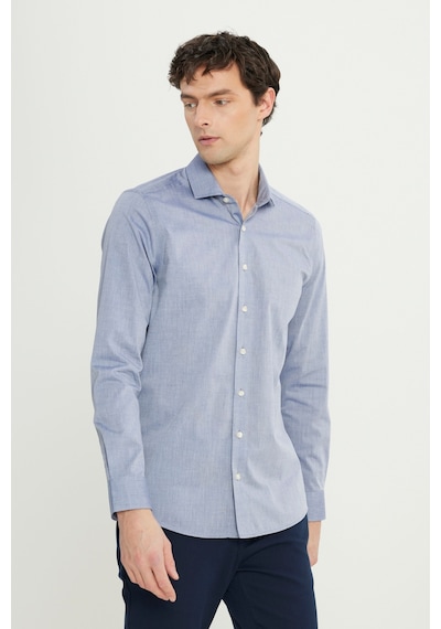 AC&Co / Altınyıldız Classics Erkek Lacı Flamlı Slim Fit Dar Kesim Düğmeli Yaka Gömlek Lacı AC&Co / Altınyıldız Classics Erkek Lacı Flamlı Slim Fit Dar Kesim Düğmeli Yaka Gömlek Lacı