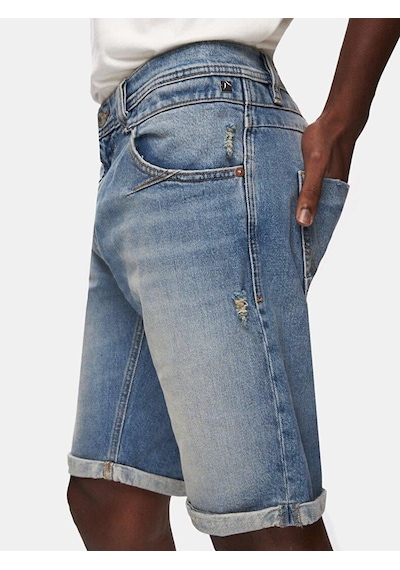 Ltb Darwın Rondell Wash Erkek Jean Şort 55623 Mavi Açık