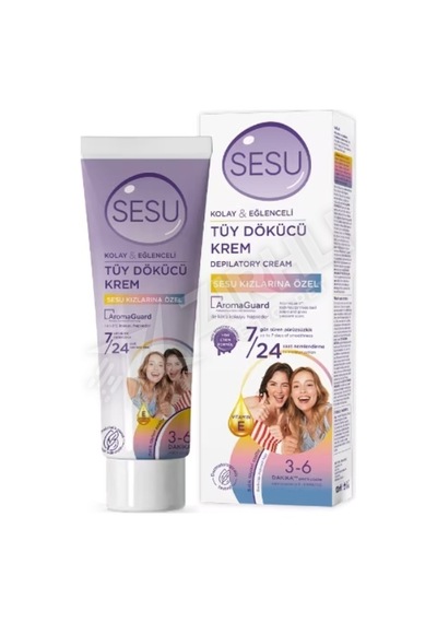 3 Adet Sesu Tüy Dökücü Krem 100 Ml Ağdaya İlk Adım