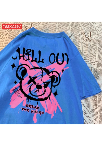 Noıssey Urban Pop Graphic Kadın Tişört Koleksiyonukod 5166 Saks