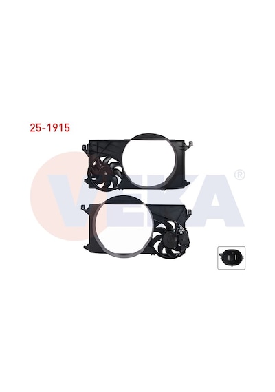 Fan Motoru Davlumbazlı Kontrol Unıtelı Ford Transıt 2.2 Tdcı - 2