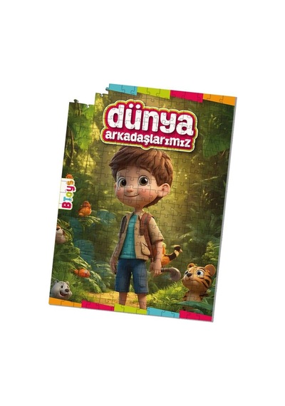 Btoys 260 Parça Puzzle Dünya Arkadaşlarımız 9065