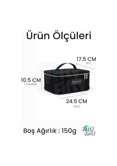 Isı Yalıtımlı Termal Yemek Beslenme Çantası Mama Taşıma Termos Çanta Sıcak Ve Soğuk -ffvgnb1061 Siyah