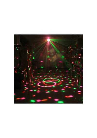 Led Kristal Küre Disko Topu 3 Renk Renkli