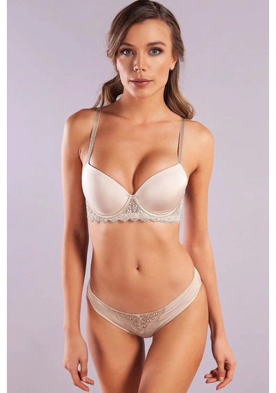 Garland Big Size Plunge Bra, Ten Konforlu Ve Şık Sütyen Çok Renkli