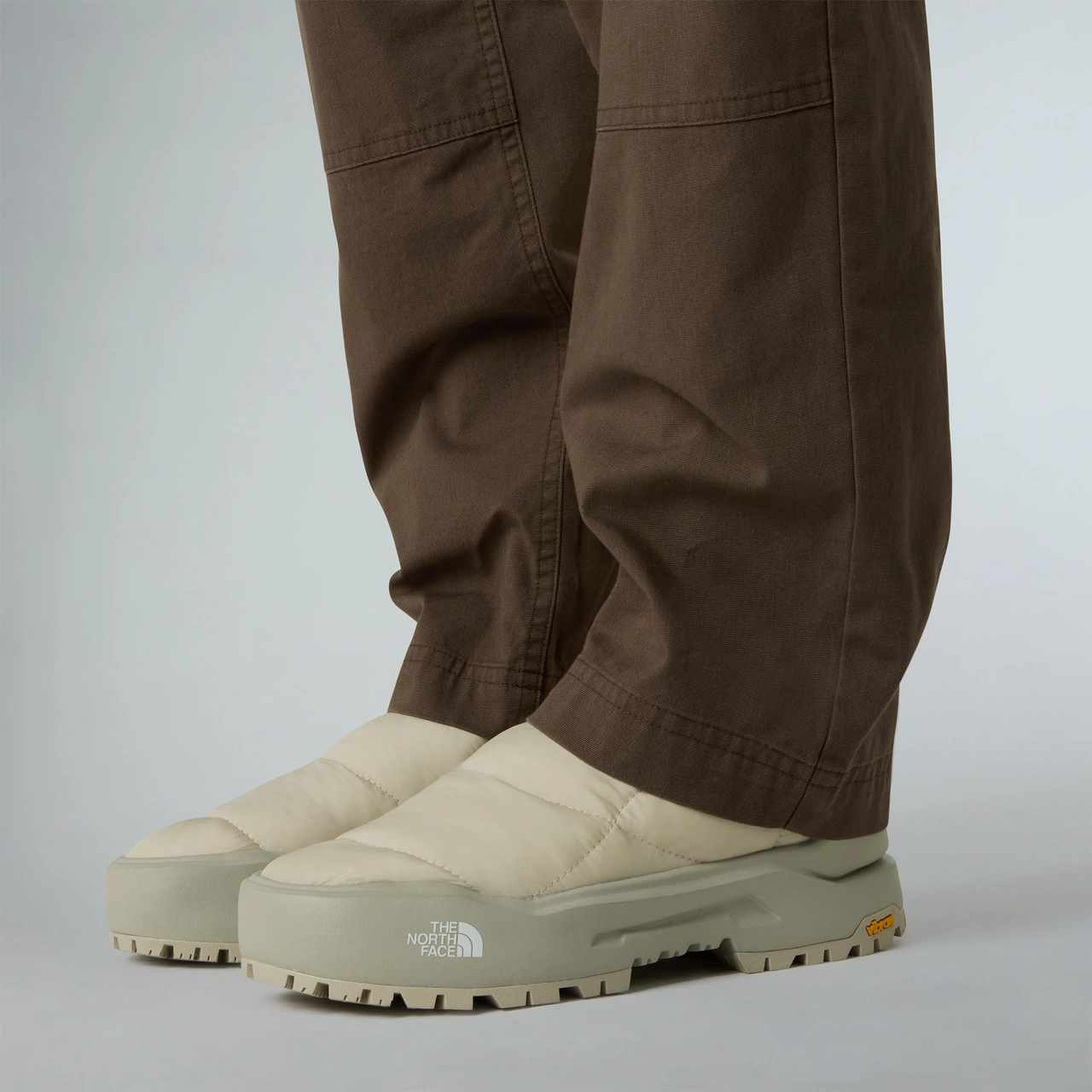 The North Face Base Camp Thermoball Mule Unisex Bej Terlik Nf0a8dbuexl1 Bej