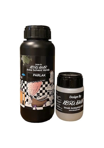 Ebru Ener Anka Solvent Vernik 500 Gr.